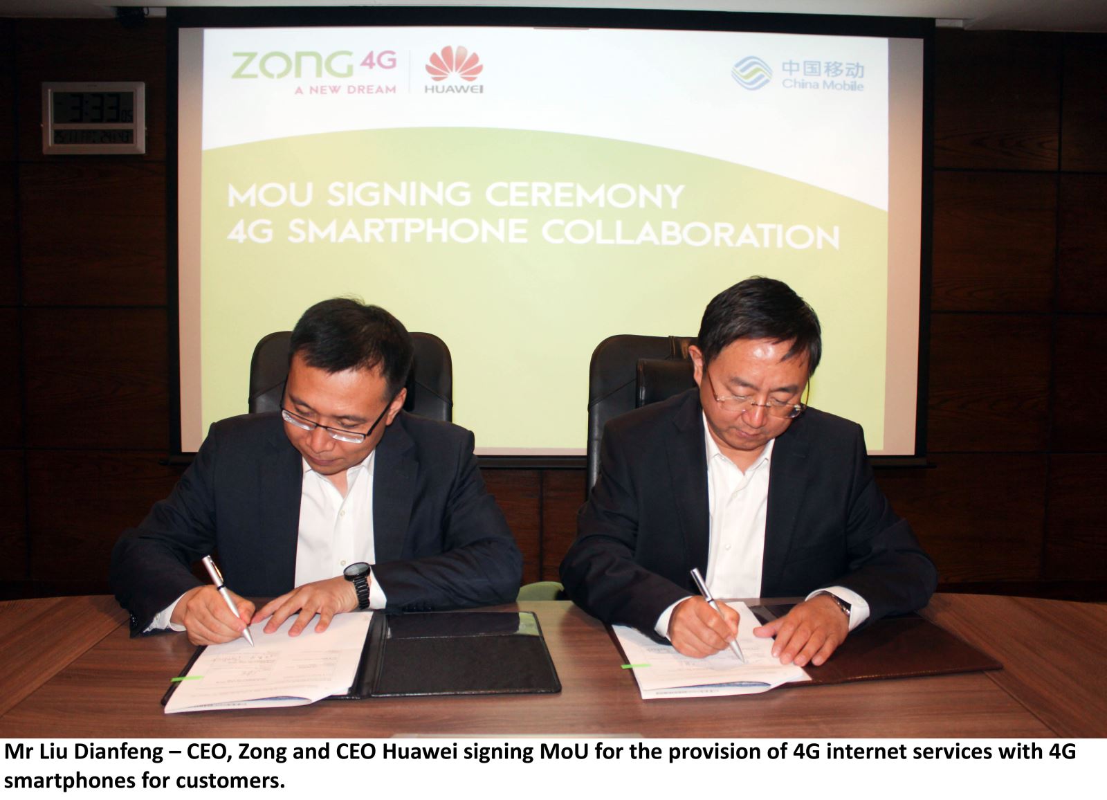 Huawei, QMobile Handsets to offer Zong’s fastest 4G Services